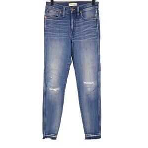 Madewell 9" High-Rise Skinny Denim Jeans Size 27